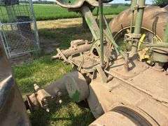 John Deere Unstyled A with Buzz Saw attachment, 1938