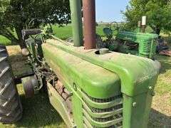 John Deere A with Power steering. 1951