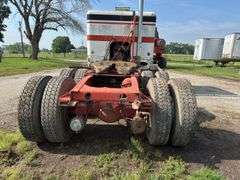 White Freightliner Cabover Tractor Truck