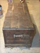 Wooden Cedar Lined Trunk