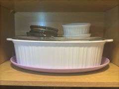 Variety of Drinking Glasses and CorningWare