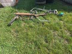 Bicycle, Polens and Weed Eater String Trimmers and misc.
