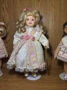 Set of 3 Porcelain Dolls