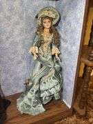 Two Collectible Porcelain Dolls