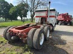 White Freightliner Cabover Tractor Truck