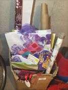 Variety of Gift Bags, Baskets, Wrapping Paper and More