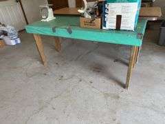 Two Tables - One Folding and One Wooden