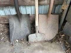 Shovels, Scraper, and a Hand Pump