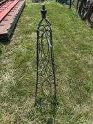 Wrought Iron Garden Obelisk