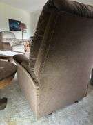 Brown Corduroy Recliner/Rocker