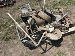 Assorted Farm Implement Parts