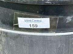Three 55-Gallon Plastic Drums with Calcium Chloride.