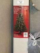 Christmas Holiday Decoration Lot: Trees, Wreaths, and More