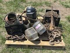 Assorted Metal Tools and Equipment
