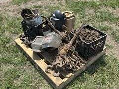Assorted Metal Tools and Equipment