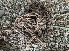 Rear tractor chains-2, believed to fit 30" rear tires.