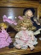 Collection of 7 Dolls