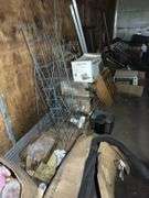 CONTENTS ONLY OF TRAILER-Assorted Household Items, Refrigerator, File Cabinets, and More