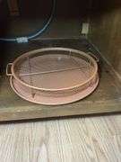 Assorted Baking Pans and Frying Basket