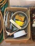 Mixed Lot of Hose, General Electric Scale and Assorted Items