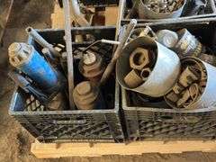 Assorted Bolts, Nuts, Jacks and Metal Parts