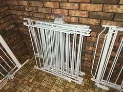 Assorted White Metal Baby Safety Gates
