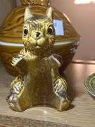 Ceramic Squirrel Salt and Pepper Shaker, Acorn/Squirrel Cookie Jar, Trinket Dish, Creamer and Plates