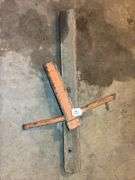 Post driver and fence stretcher