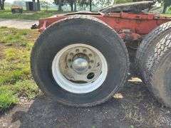 White Freightliner Cabover Tractor Truck