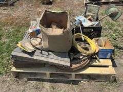 Pallet of Assorted Equipment Parts