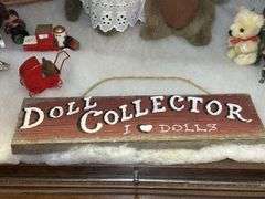 Dolls, Stuffed Animals and Miniatures-Contents ONLY Display Case NOT INCLUDED