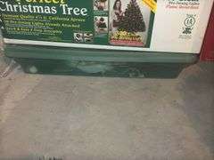 Christmas Holiday Decoration Lot: Trees, Wreaths, and More