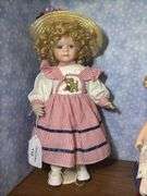 Three Collectible Porcelain Dolls