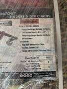 UNUSED QTY Of Paladin Ratchet Binders & Chains