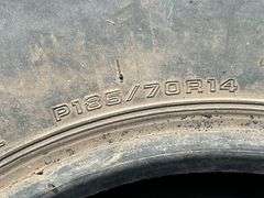 Lot of 9 Tires and One Rim