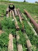 Assorted Wood and Metal Pipe