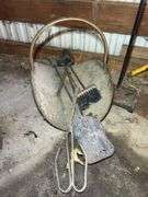 Fireplace Tools and Stand, Work Light