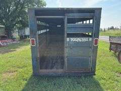 TravAlong Livestock Trailer, 1991 Gooseneck, 20ft x 82in