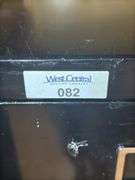 Three-Drawer Metal Filing Cabinet