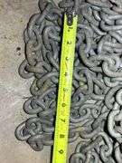 Assortment of chain pieces, 3ft and longer pieces
