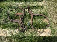 Set of Ice Tongs and hay hook