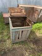 Collection of Wood Furniture Components and Other Items
