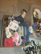 Mixed Lot of Holiday Decorations and Figurines