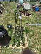 Wrought Iron Garden Obelisk
