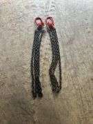 UNUSED QTY OF (2) PALADIN 7 ft Double Legs Lifting Chain Sling
