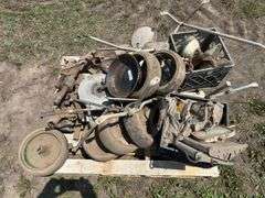 Assorted Farm Implement Parts
