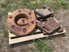 Allis Chalmers front weights and rear wheel weights