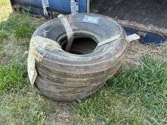 Pair of Firestone 9.5L-10 Rib Implement Tires