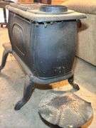Cast Iron Wood Burning Stove - Model 7321-R