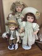 Collection of Porcelain Dolls